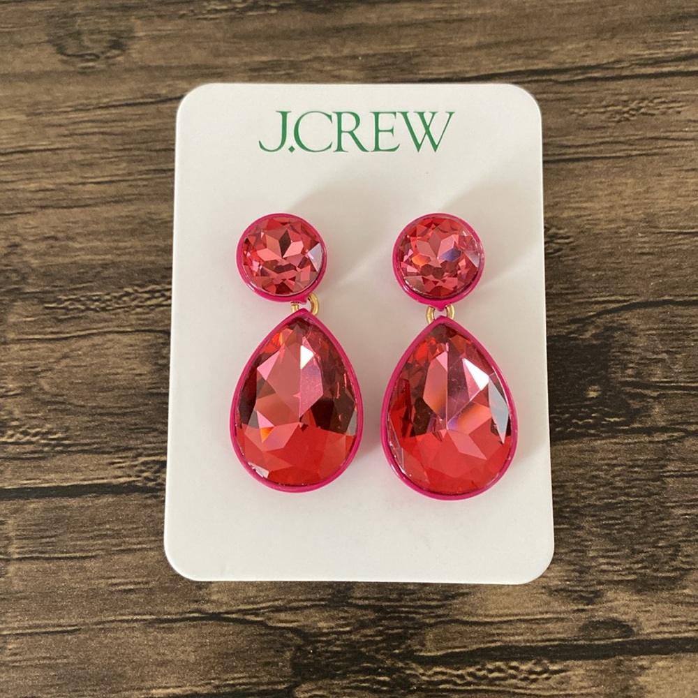J. Crew Jamie Double Drop Earrings - Picture 7 of 8